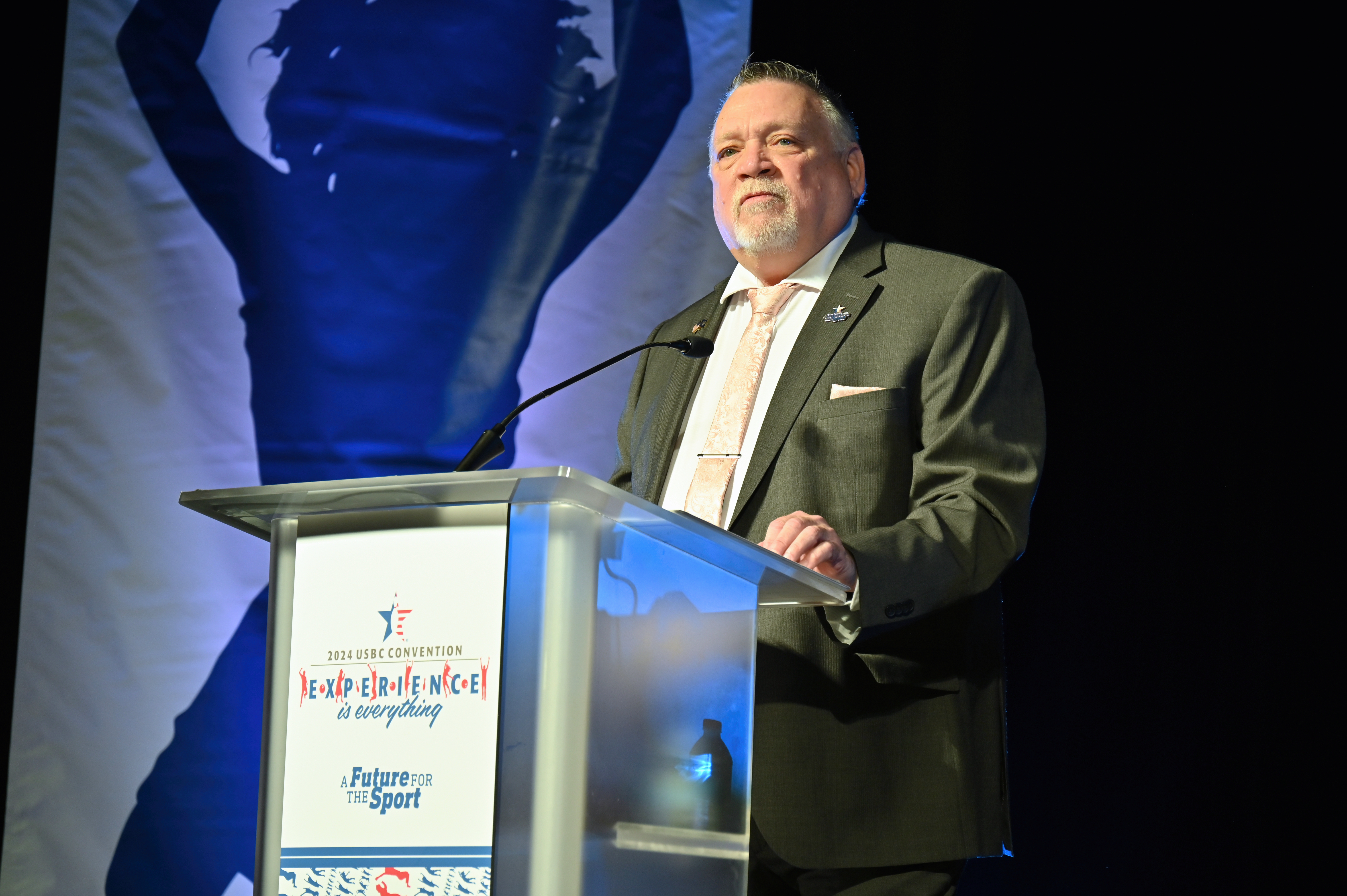 USBC President Dennis Hacker at the 2024 USBC Convention