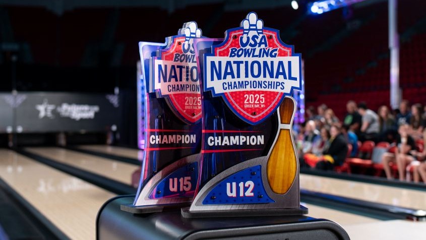 USA Bowling trophies