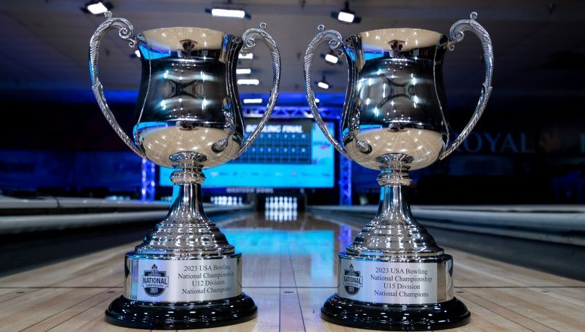 2023 USA Bowling National Championships trophies