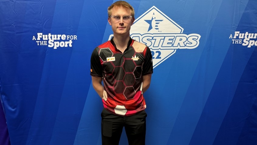 Robert Vater after Day 1 of U22 Masters