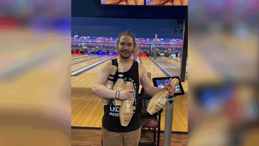 Erik Howard after shooting 900 in Kentucky