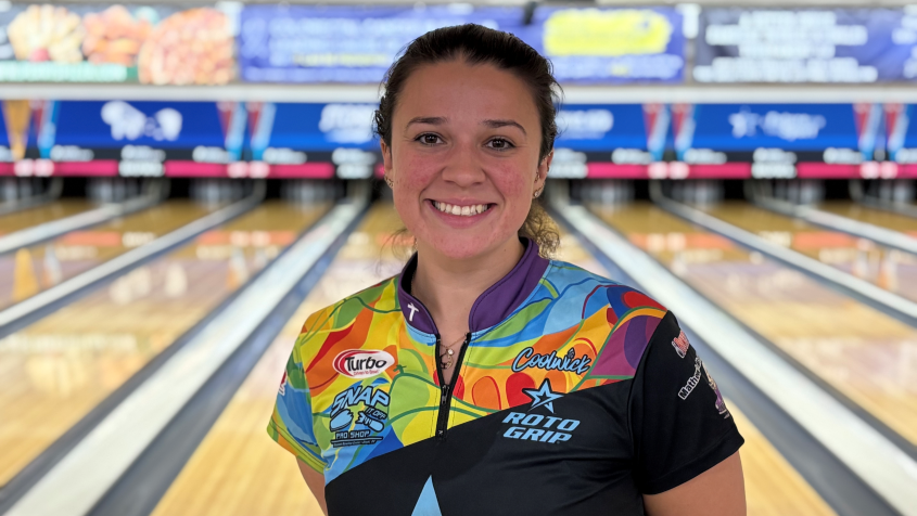 Crystal Elliott after leading the 2026 PWBA Rochester Open