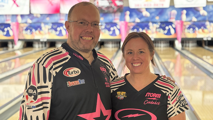 Stu Williams and Josie Barnes