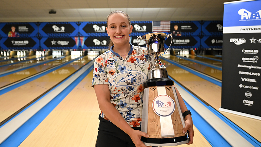 Jillian Martin after winning the 2026 Tour Championship