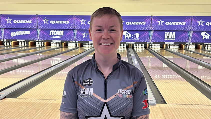 Brittany Smith after Day 1 of qualifying