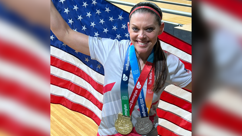 Shannon O'Keefe at 2022 World Games
