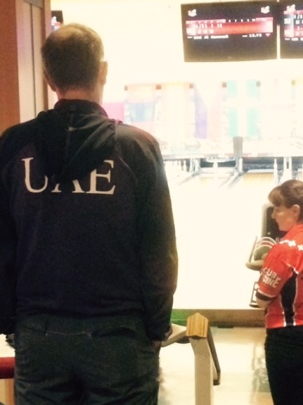Mika Koivuniemi continues to face the pins, only now it's from behind the approach as the coach of the United Arab emirates team.