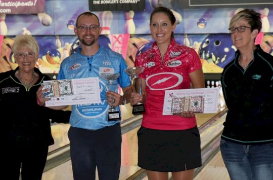 EJ Tackett, Danielle McEwan Enjoy Wire-to-Wire Victory in SABC Mixed Doubles