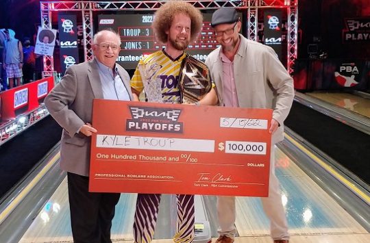 Kyle Troup Completes PBA Playoffs Title Defense, Defeating Tommy Jones