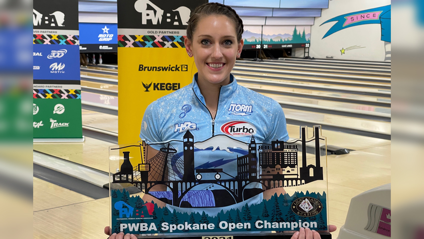 Danielle McEwan wins second title of season at 2021 PWBA Spokane Open