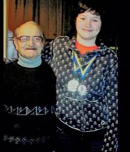 Dasha Kovalova's grandfather