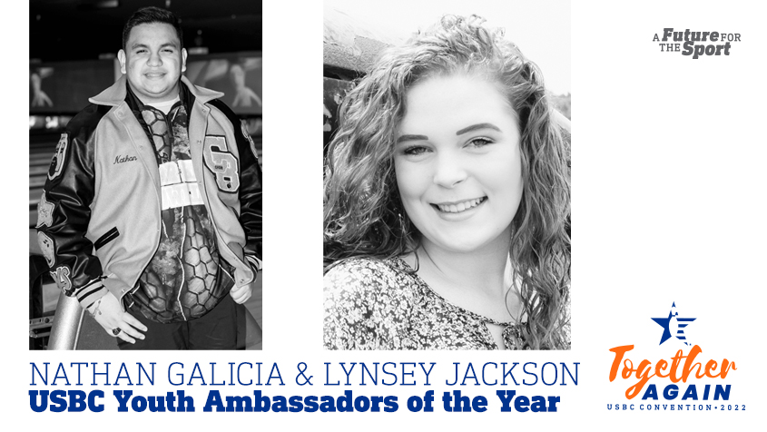 Jackson, Galicia selected as 2022 USBC Youth Ambassadors of the Year