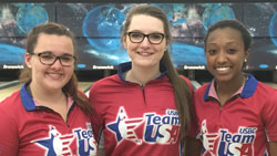 2015 PABCON Youth girls trios 250