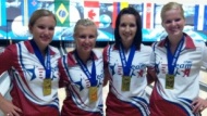 U.S. girls win team gold at PABCON Youth