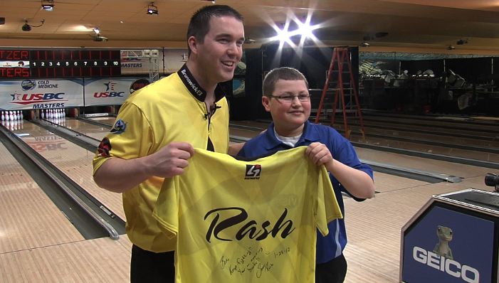 Make-A-Wish Recipient at USBC Masters