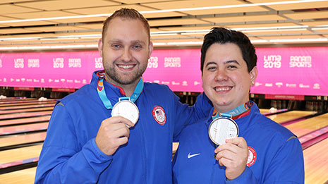 Team USA men earn silver medal in doubles at 2019 Pan American Games