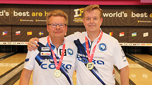 Finland doubles gold medalists at 2021 IBF Masters World Championships
