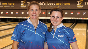 Kulick and Parkin doubles at 2021 Super World Championships