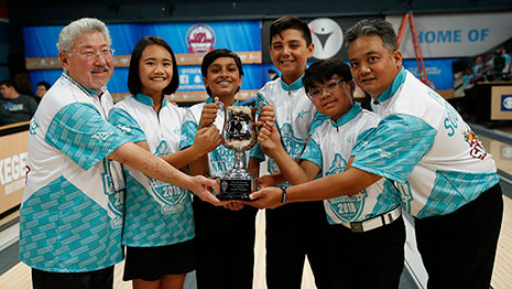 California team wins U12 title at 2018 USA Bowling National Championships