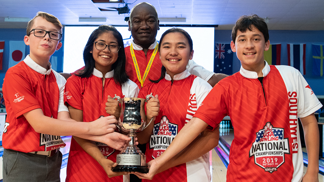 SDLV Strikers win USA Bowling National Championships U12 title