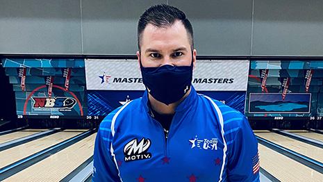 AJ Johnson leads after opening round of 2021 USBC Masters