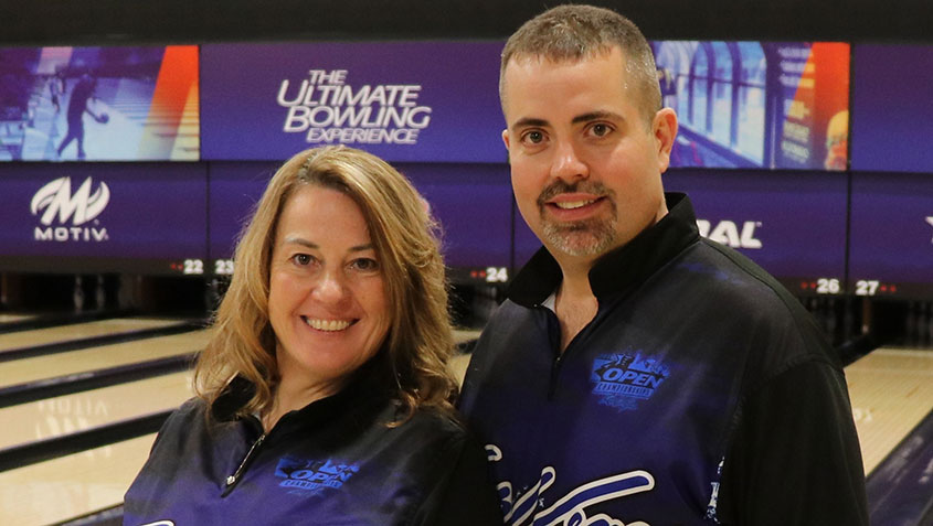 Husband and wife take Classified Doubles lead at 2022 USBC Open Championships