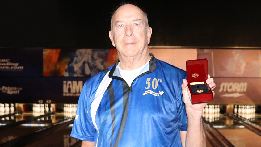 Florida bowler celebrates 50 consecutive appearances at Open Championships