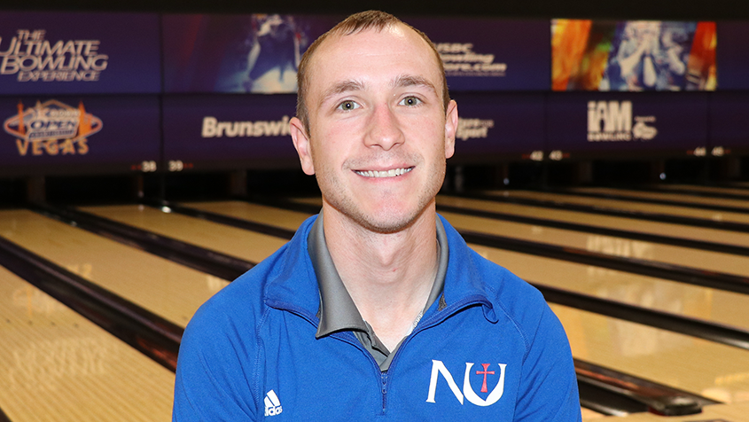 Kansas&amp;amp;#39; Alex George rolls 848 for singles lead at 2022 USBC Open Championships