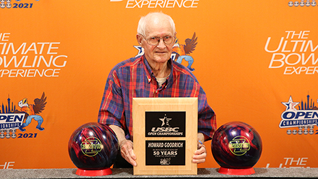 Indiana bowler enters 50-Year Club at 2021 USBC Open Championships