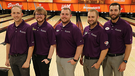 Teamwork helps former collegiate players climb leaderboard at 2021 USBC Open Championships