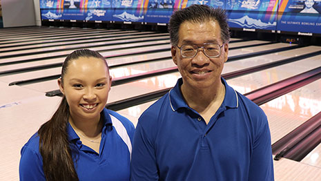 Father and daughter share doubles experience at 2018 USBC Open Championships
