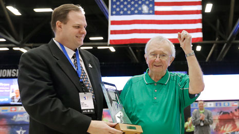 Thiel celebrates 70 years at USBC Open Championships
