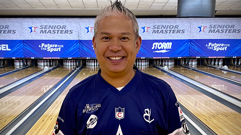 Castillo takes lead after Round 2 at 2022 USBC Senior Masters
