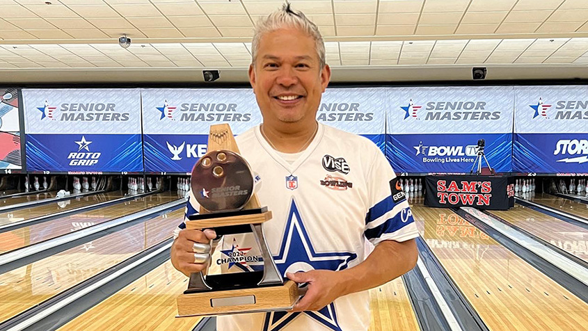 Dino Castillo wins 2022 USBC Senior Masters