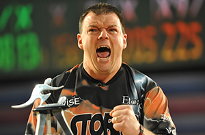 Tom Hess with 2011 USBC Masters trophy