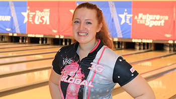 Alexis Neuer at 2022 USBC Team USA Trials - Day 1