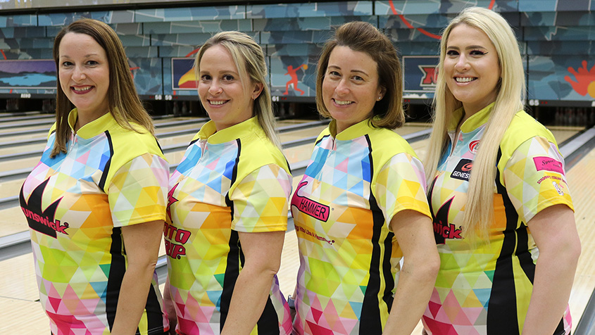 Record team game helps New York team to Diamond lead at 2021 USBC Women&amp;amp;#39;s Championships