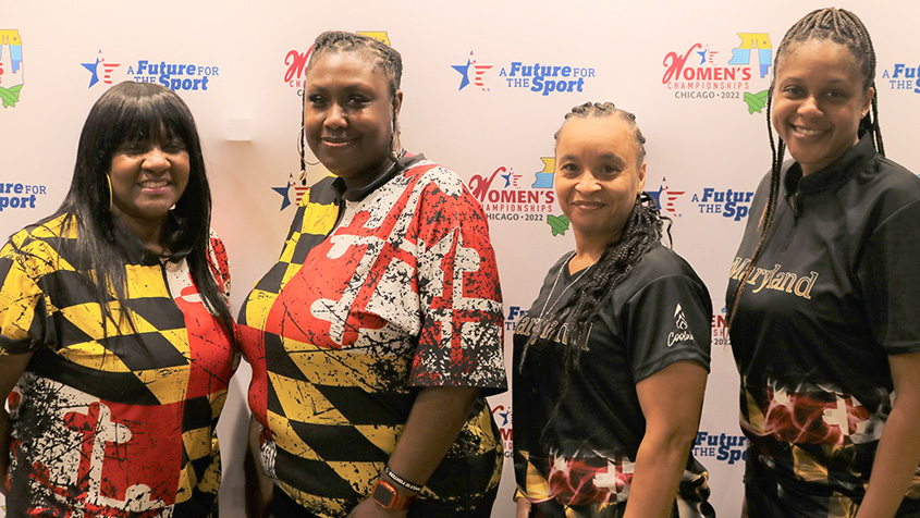 Maryland team takes Ruby lead at 2022 USBC Women&amp;amp;#39;s Championships