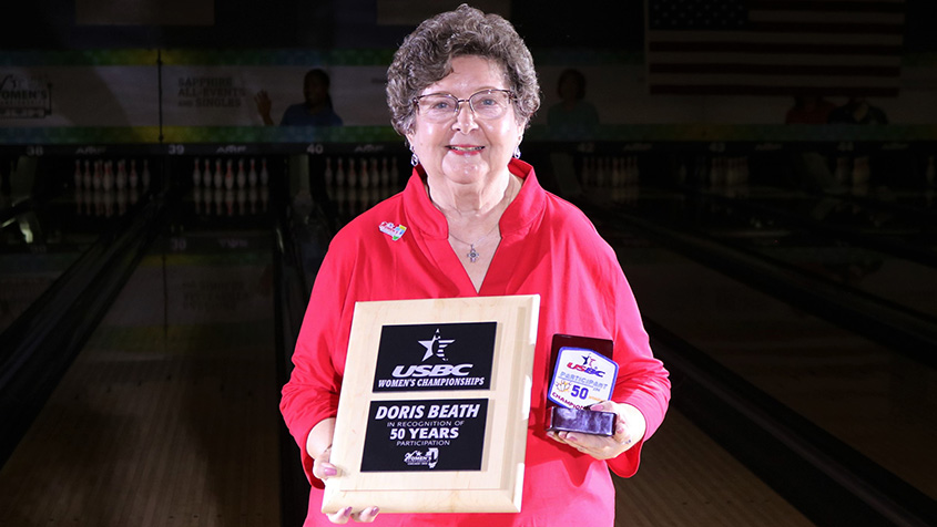 Texas bowler reaches 50th year at USBC Women&amp;amp;#39;s Championships