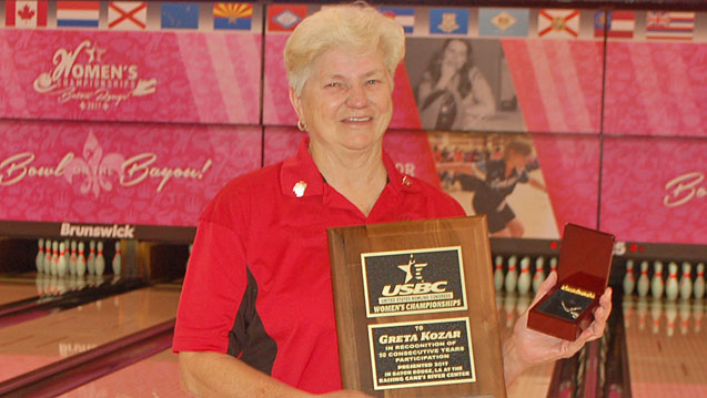 Georgia bowler makes 50th consecutive Women&amp;amp;#39;s Championships appearance