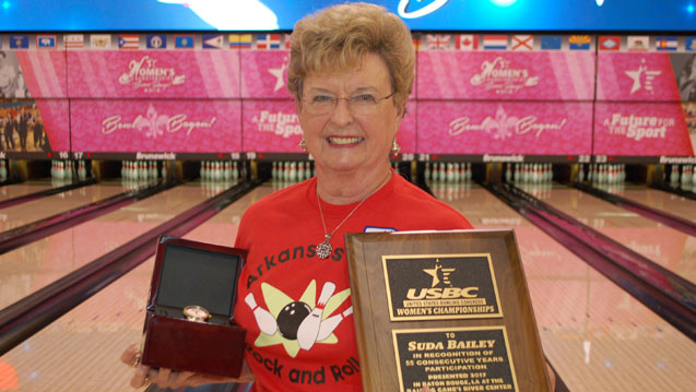 Arkansas bowler reaches 55 years at USBC Women&amp;amp;#39;s Championships