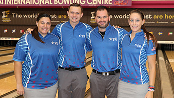 Team USA mixed team from 2021 Super World Championships