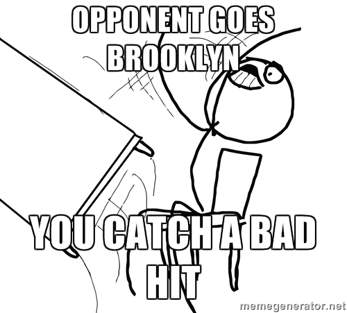 opponent goes brooklyn